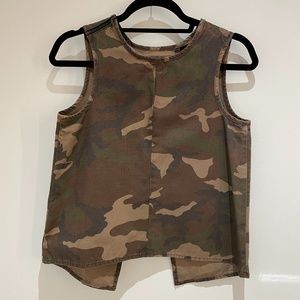 rag & bone/Jean Camo Top